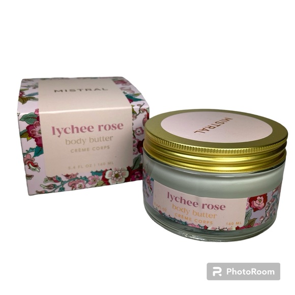 Anthropologie | Bath & Body | Nwt Mistral Lychee Rose Body Butter With ...